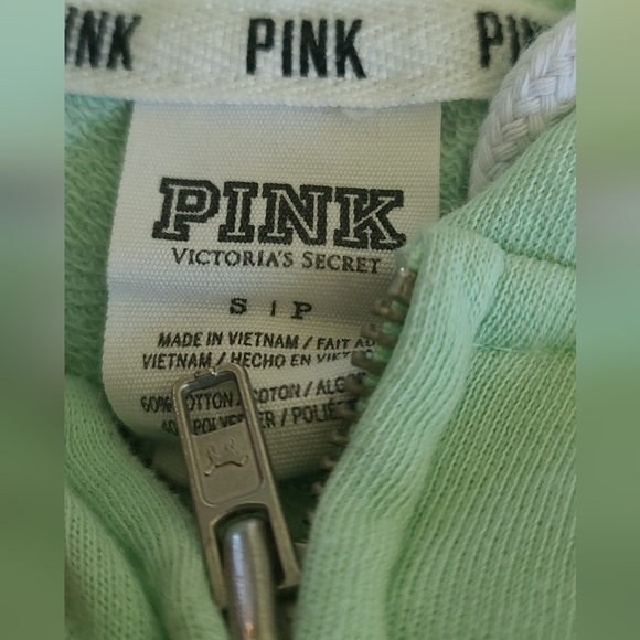 PINK Vitoria's Secret Zip-up - Picture 3 of 6